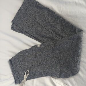 Vuori Wide Leg Pants in Heathered Navy Gray